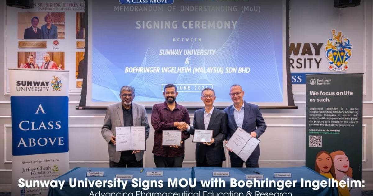 امضای تفاهمنامه دانشگاه سان وی و Boehringer Ingelheim برای توسعه آموزش و پژوهش دارویی